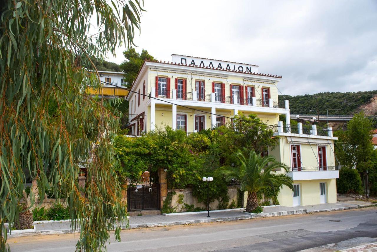 אדיפסוס Ξενοδοχείο 'Παλλαδιον' Hotel 'Palladion' מראה חיצוני תמונה